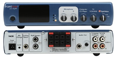 940Rwireless  infrared digital microphone receiver and amplifiier