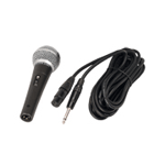Handheld microphone with  1/4" plug