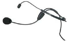 BTN Behind-the-neck boom microphone