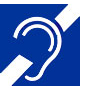 International symbol for hearing accessibility