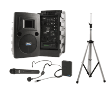 All-in-One powered loudspeakers