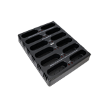 CHG 3512 12-Bay FM/IR Belt-pack charger