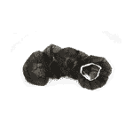 EAR 045-100 Sanitary headphone covers, black  - fits HED 021/024/026/027 (100-pack)